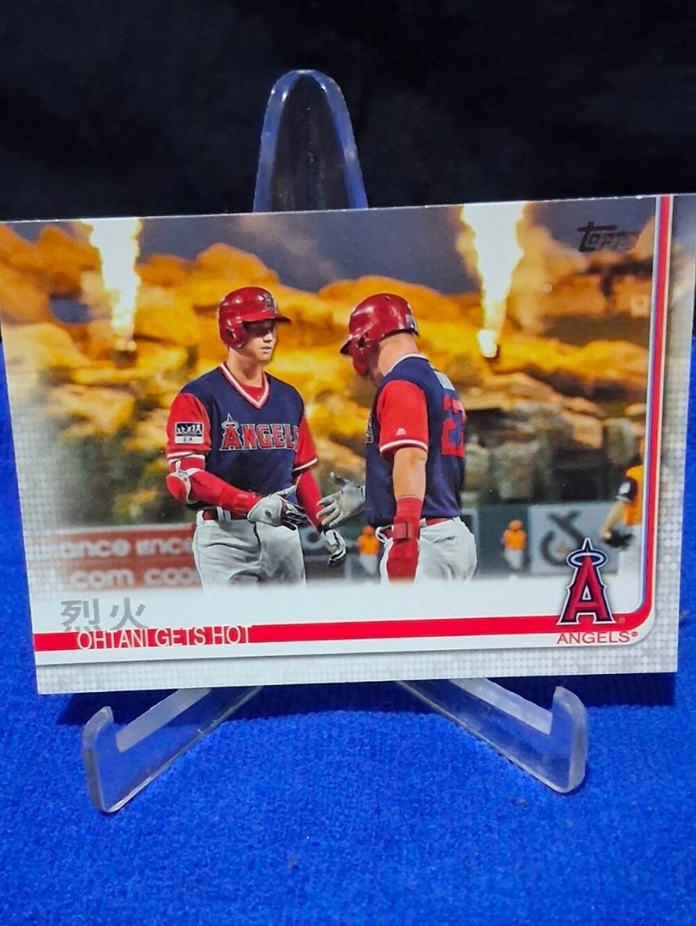 2019 Topps Series 2 βOhtani Gets Hotβ Rare 2108 Error